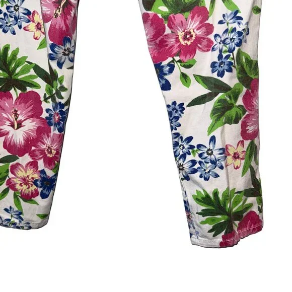 U.S. Polo Assn. Womens Floral Print Skinny Jeans Size 8 - Picture 7 of 8